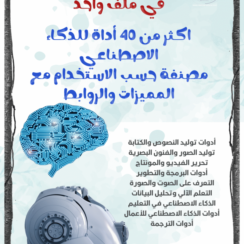 ملف ادوات الذكاء الاصطناعي
